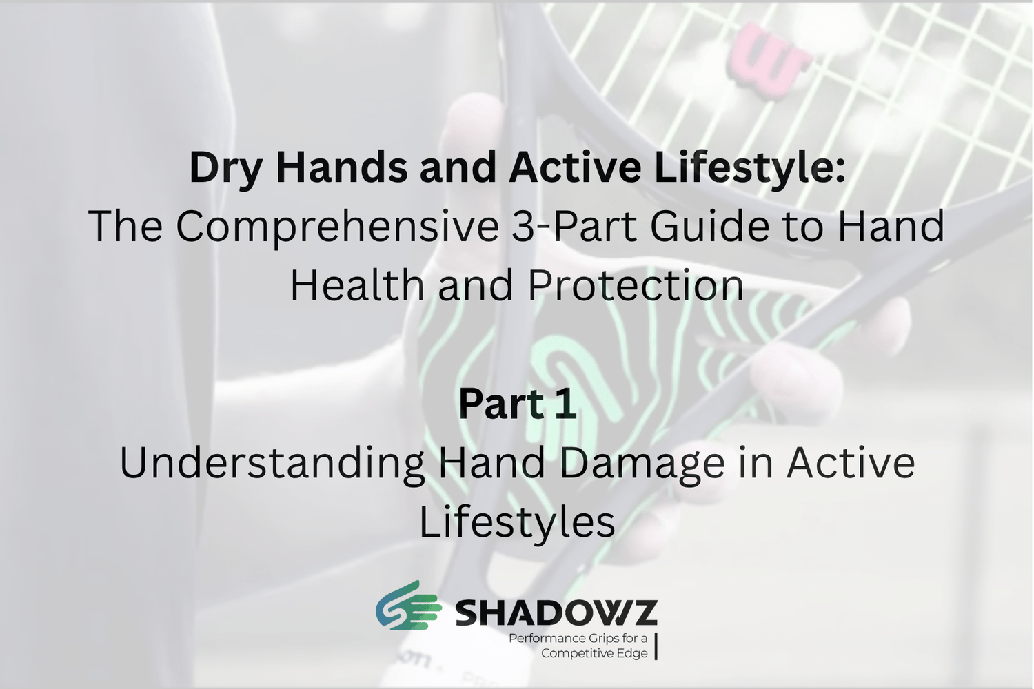 Hand Damage and how to improve hand health