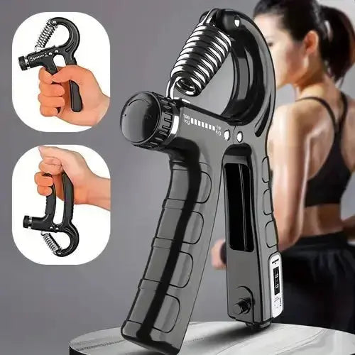 Grip Strengthener Tool with woman