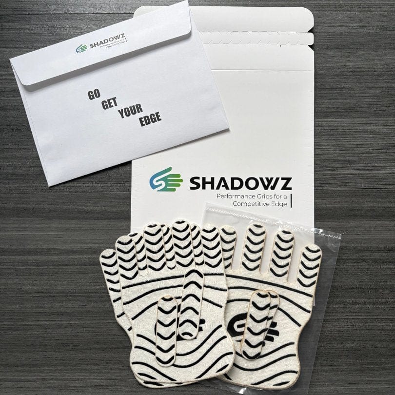 Shadowz Sports Performance Athletic Hand Tape Black (Large) Protective Hand Tape - 6 Grip Sample Pack Protective Hand Tape - 6 Grip Sample Pack