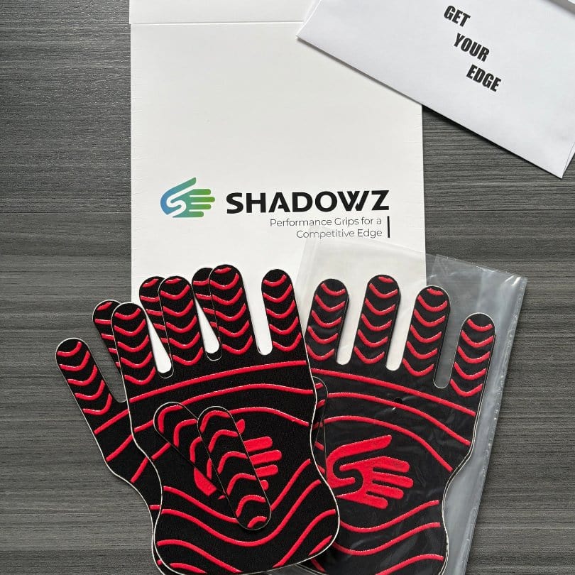 Shadowz Sports Performance Athletic Hand Tape Red (X-Large) Protective Hand Tape - 6 Grip Sample Pack Protective Hand Tape - 6 Grip Sample Pack
