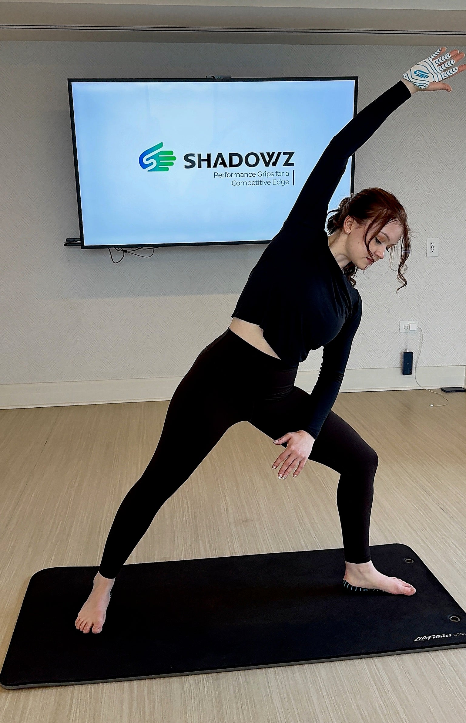 hot yoga foot grips better balance