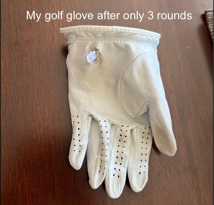 golf glove alternative meme with hole