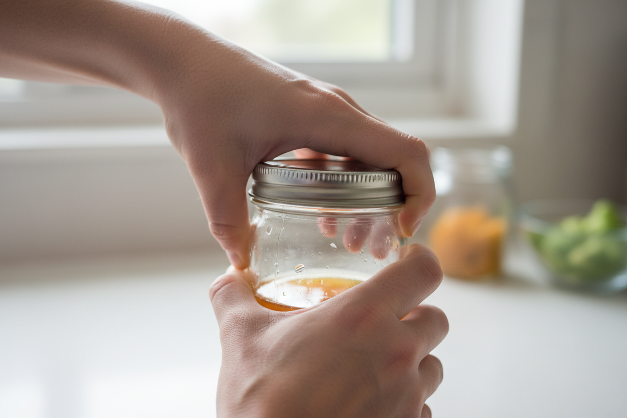Struggling to Open Jars? Here's What Your Body Is Telling You