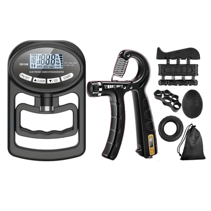 Hand dynamometer and grip strengthening tools