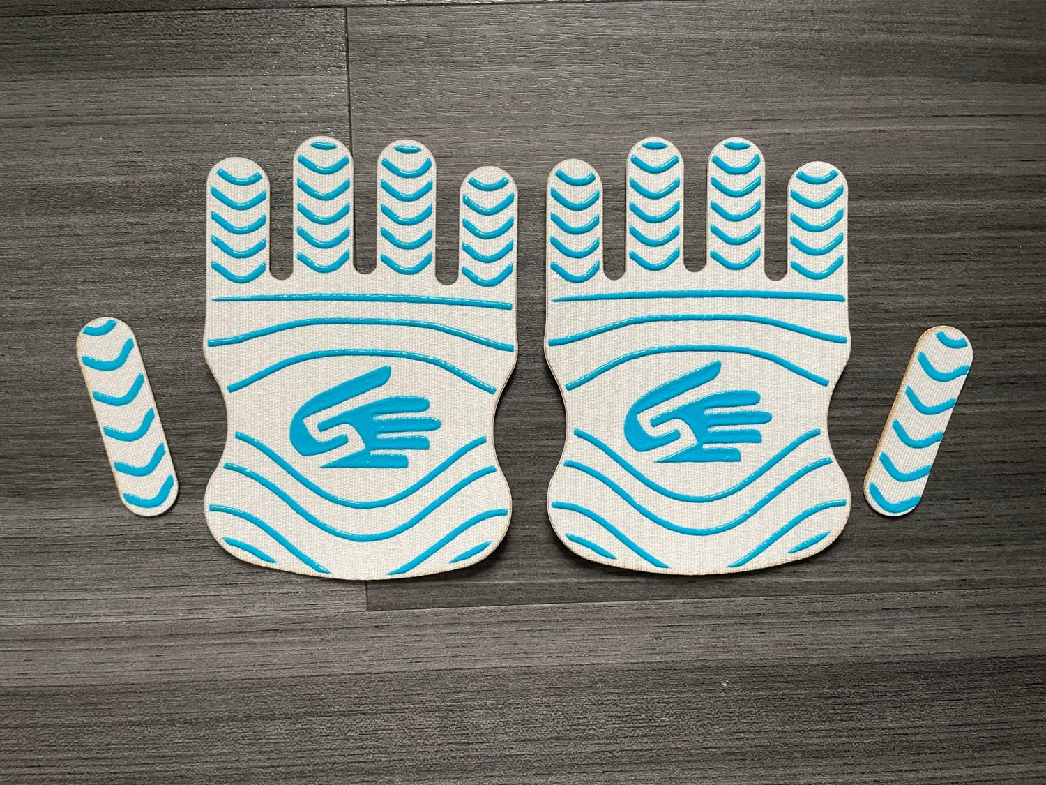 Shadowz Sports Performance White-Blue (Medium) Performance Hand Tape - 18 Grips Performance Hand Tape - 18 Grips